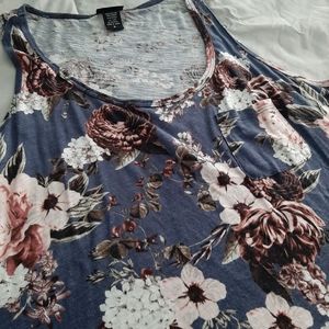 Torrid floral tank top
